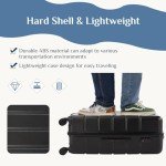 OLIXIS 20-Inch Expandable Hardside Spinner Suitcase