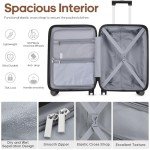 Romtour 3-Piece Hard Shell Luggage Set
