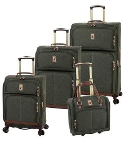 London Fog Wallington Moss 4-Piece Luggage Set