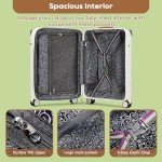 Joyway 5-Piece Expandable Luggage Set with Cup Holder