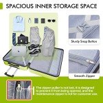 AnyZip 3-Piece Lightweight Hardside Luggage Set