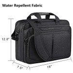 KROSER Expandable Lightweight Laptop Bag for 17.3