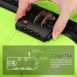 AnyZip 3-Piece Lightweight Hardside Luggage Set