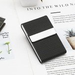 MaxGear RFID Blocking PU Leather Business Card Holder