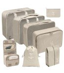 8-Piece Packing Cubes Set for Travel Luggage