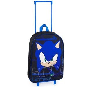 Sonic The Hedgehog Kids Foldable Trolley Bag