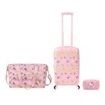 Hello Kitty 3-Piece Luggage Set by Bioworld