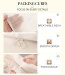 8-Piece Packing Cubes Set for Travel Luggage