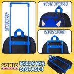 Sonic The Hedgehog Kids Foldable Trolley Bag