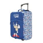 Sonic the Hedgehog Blue 18” Soft-Sided Luggage