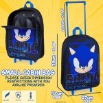 Sonic The Hedgehog Kids Foldable Trolley Bag