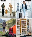 8-Piece Packing Cubes Set for Travel Luggage