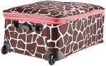 Rockland Vara Pink Giraffe 3-Piece Luggage Set