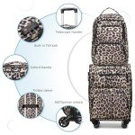 LARVENDER 3-Piece Expandable Carry-On Luggage Set