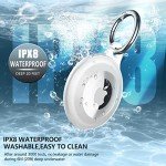 Waterproof AirTag Keychain Holder Case - 2 Pack