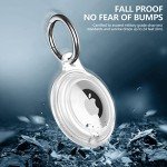 Waterproof AirTag Keychain Holder Case - 2 Pack