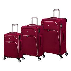 it luggage Expectant 3-Piece Expandable Spinner Set - Red