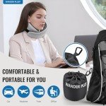 WANDER PLUS® Memory Foam Neck Pillow for Travel