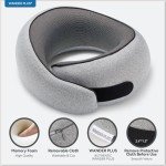 WANDER PLUS® Memory Foam Neck Pillow for Travel