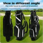 Lightweight Golf Stand Bag with Rain Hood