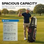 NovaTour Golf Travel Bag with Hard Case Protection