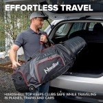 NovaTour Golf Travel Bag with Hard Case Protection