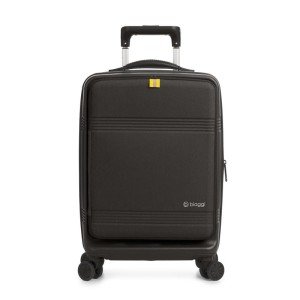 Biaggi Runway Expandable Carry-On Luggage - Black