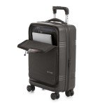 Biaggi Runway Expandable Carry-On Luggage - Black