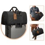 S-ZONE TSA Approved Leather Luggage Tags (2 Pack)