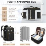 LOVEVOOK Waterproof Carry-On Travel Backpack with Cubes