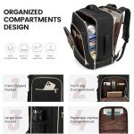 LOVEVOOK Waterproof Carry-On Travel Backpack with Cubes