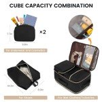 LOVEVOOK Waterproof Carry-On Travel Backpack with Cubes