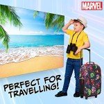 Marvel Avengers Kids Foldable Trolley Suitcase