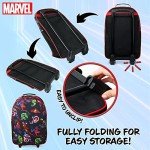 Marvel Avengers Kids Foldable Trolley Suitcase