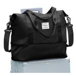 Waterproof Large Travel Duffel Bag with Trolley Sleeve