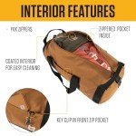 Carhartt 60L Black Travel Duffel Bag