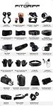 Fitgriff® Gym Duffle Bag with Shoe Compartment