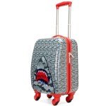 Nautica Kids 18" Shark Attack Rolling Luggage