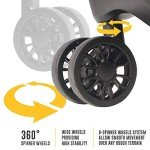 Lucas 20" Expandable Ultra Lightweight Carry-On Suitcase