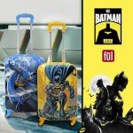DC Comics Batman 21-Inch Rolling Carry-On Suitcase