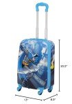 DC Comics Batman 21-Inch Rolling Carry-On Suitcase