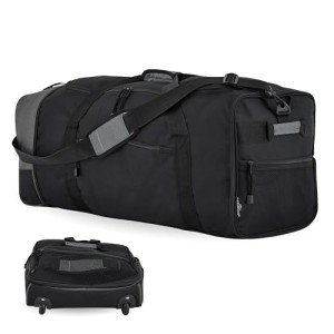 Travelers Club 32-Inch Expandable Rolling Duffel Bag