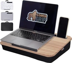 Gorilla Grip Portable Laptop Lap Desk with Holder