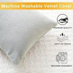 2 Pack Mini Memory Foam Travel Pillows (Grey)