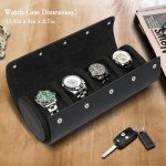 Black Watch Travel Case with 4 Slots