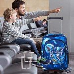 Cute Dinosaur Rolling Suitcase for Kids