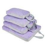 COVAX 4-Piece Purple Packing Cube Set