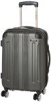 Rockland London Grey Hardside Carry-On Luggage 20-Inch
