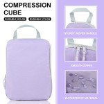 COVAX 4-Piece Purple Packing Cube Set
