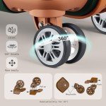 Melalenia 3-Piece Hard Shell Luggage Set